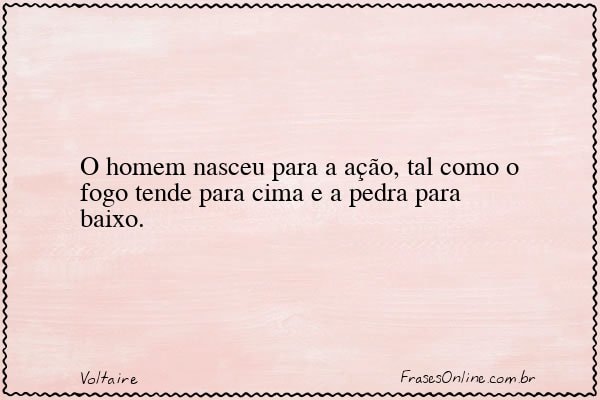 Frase de Voltaire