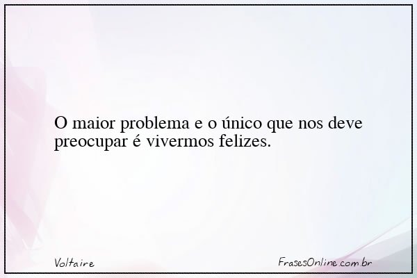 Frase de Voltaire