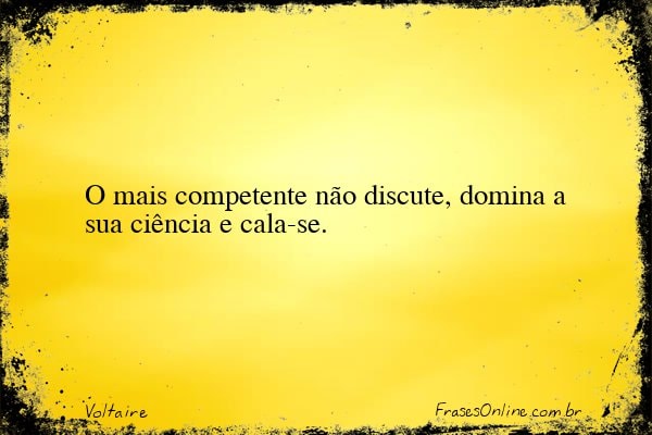 Frase de Voltaire