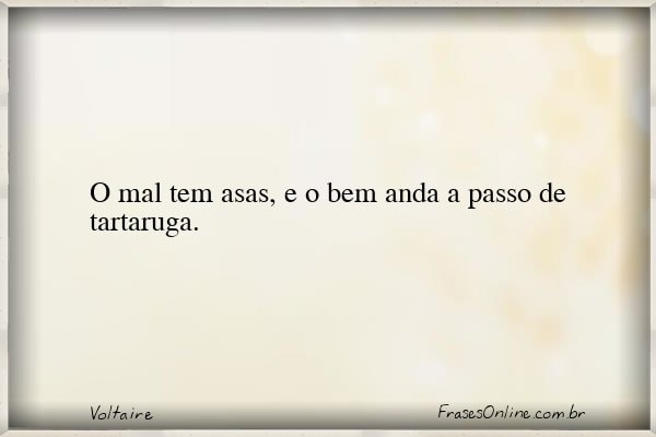 Frase de Voltaire