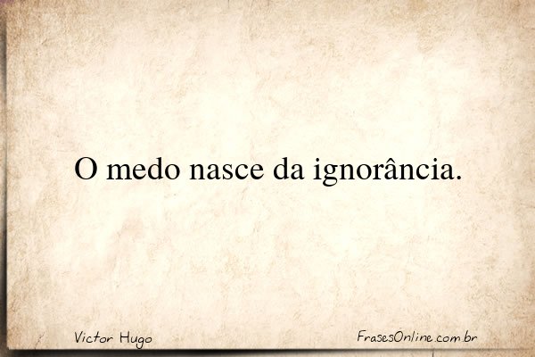 Frase de Victor Hugo