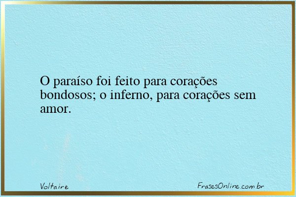 Frase de Voltaire
