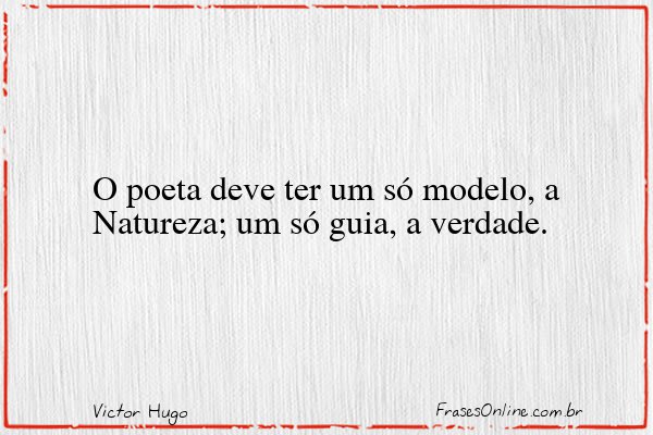 Frase de Victor Hugo