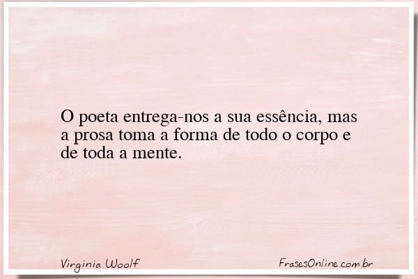Frase de Virginia Woolf