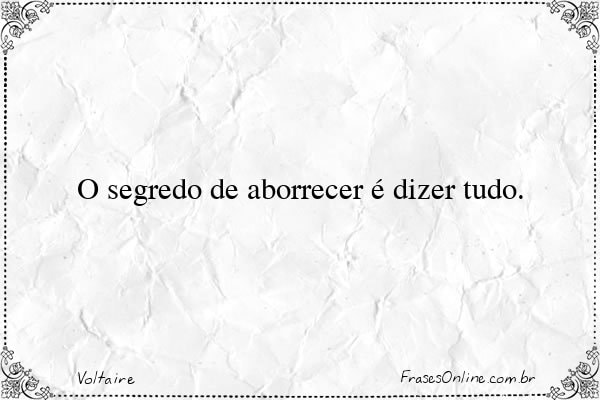 Frase de Voltaire