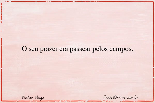 Frase de Victor Hugo