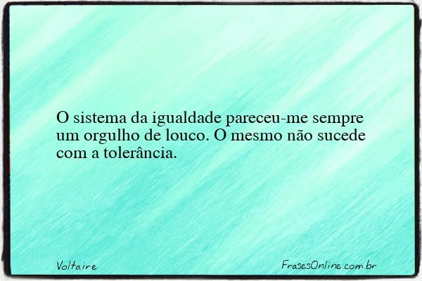 Frase de Voltaire