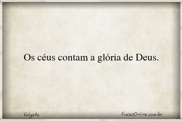 Frase de Vulgata
