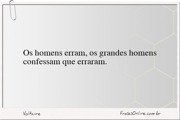 Frase de Voltaire