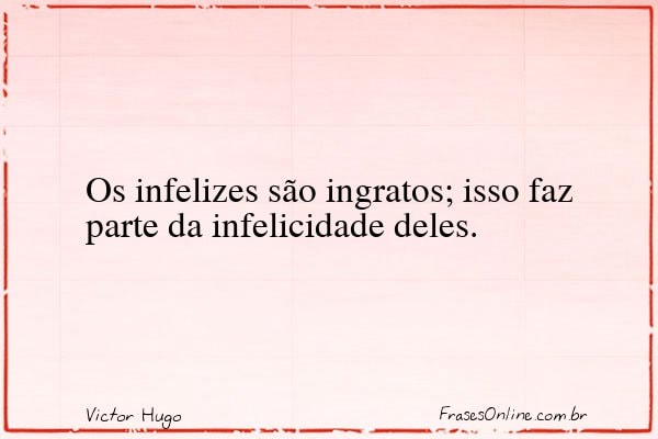 Frase de Victor Hugo