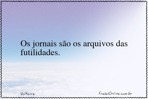 Frase de Voltaire