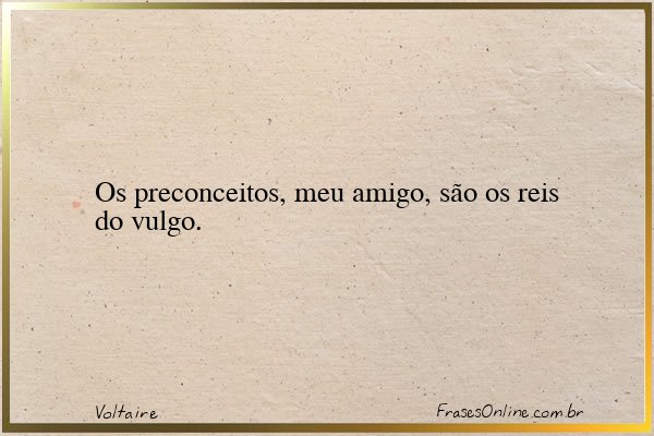 Frase de Voltaire