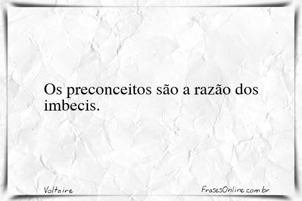 Frase de Voltaire