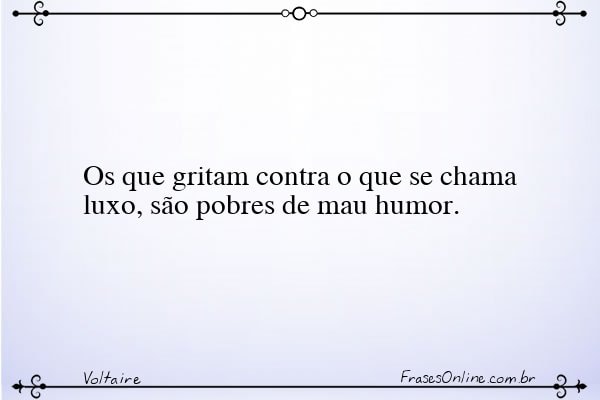 Frase de Voltaire