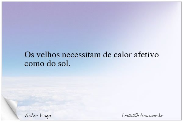 Frase de Victor Hugo