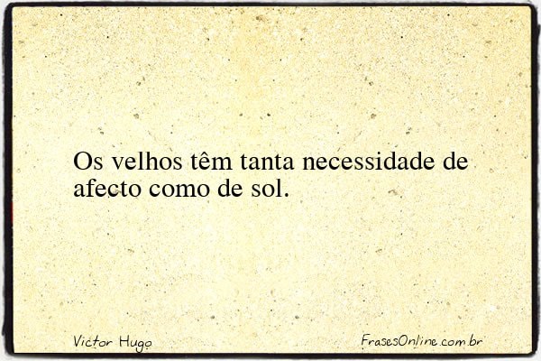 Frase de Victor Hugo