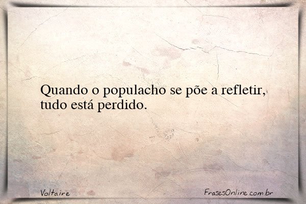 Frase de Voltaire