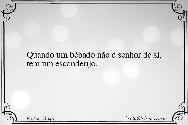 Frase de Victor Hugo