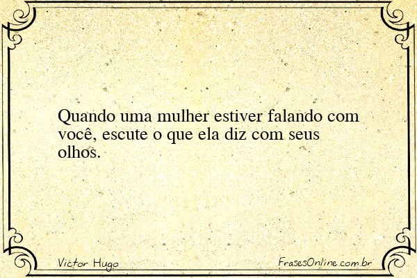 Frase de Victor Hugo