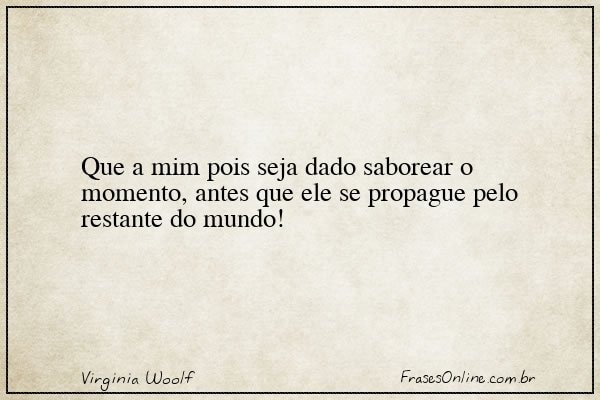 Frase de Virginia Woolf
