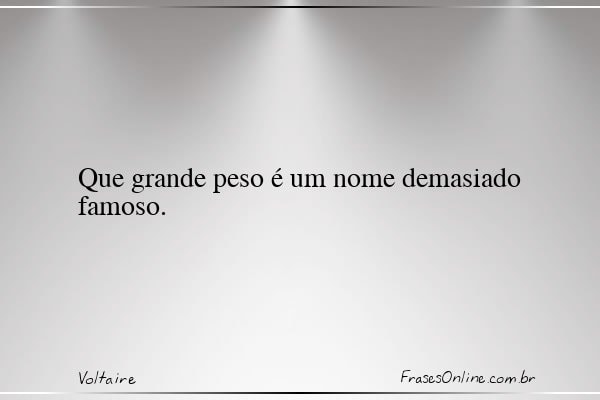 Frase de Voltaire