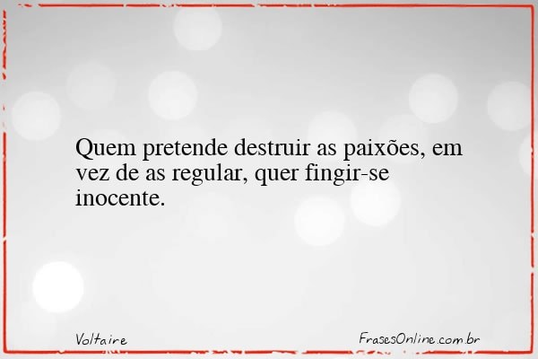 Frase de Voltaire