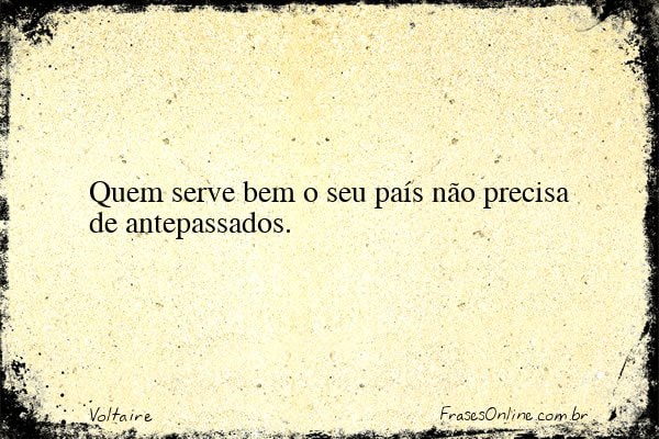 Frase de Voltaire