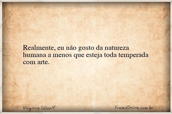 Frase de Virginia Woolf