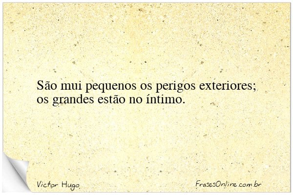Frase de Victor Hugo