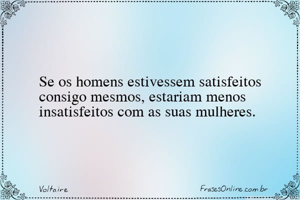 Frase de Voltaire