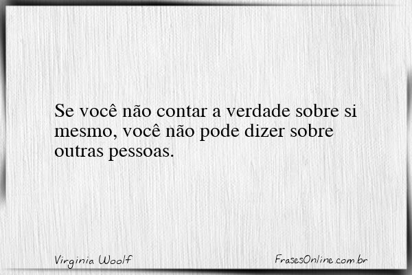 Frase de Virginia Woolf