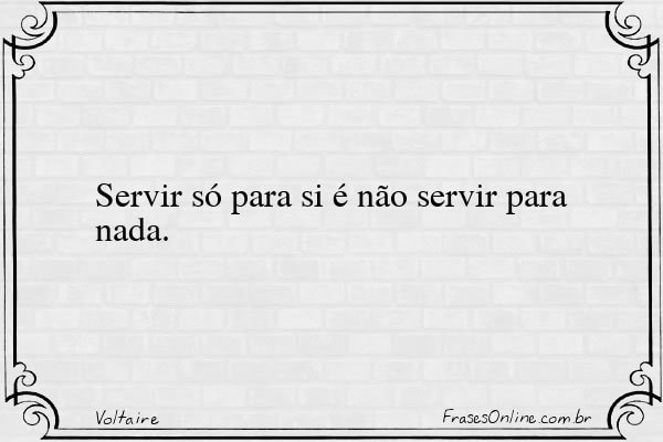 Frase de Voltaire