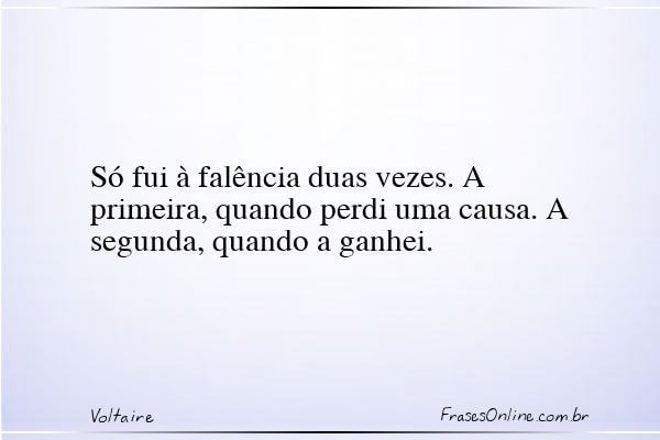 Frase de Voltaire