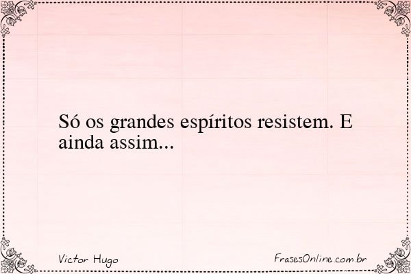 Frase de Victor Hugo
