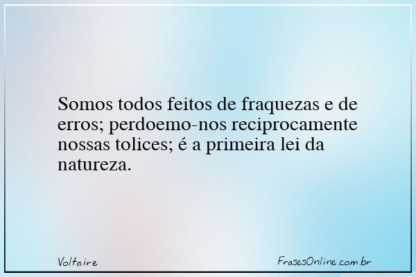 Frase de Voltaire