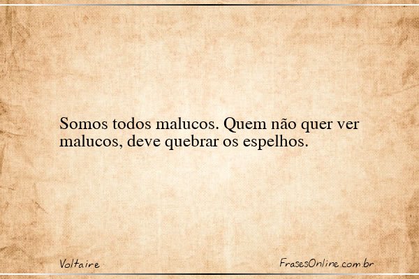 Frase de Voltaire