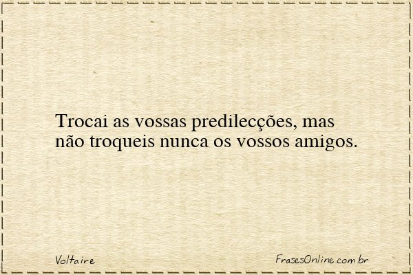 Frase de Voltaire
