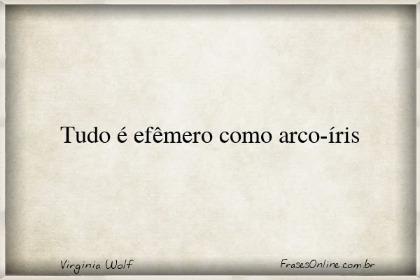 Frase de Virginia Wolf