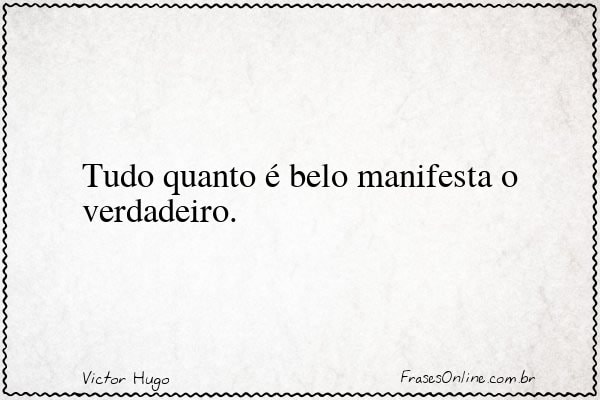 Frase de Victor Hugo