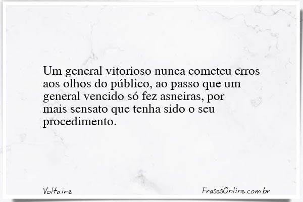 Frase de Voltaire