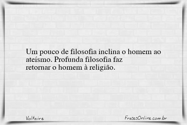 Frase de Voltaire