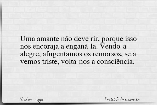 Frase de Victor Hugo