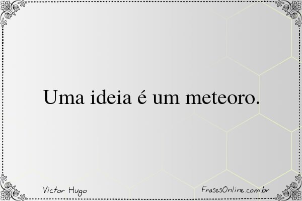 Frase de Victor Hugo