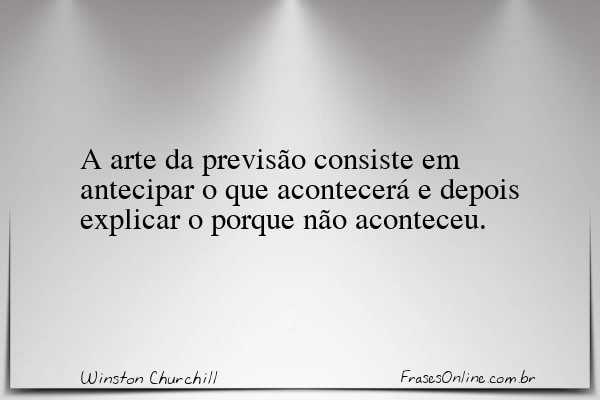 Frase de Winston Churchill