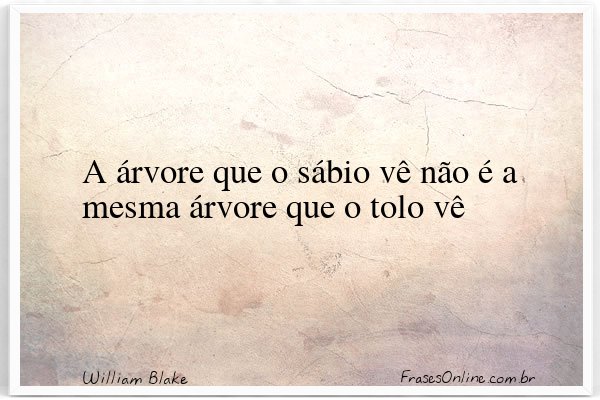 Frase de William Blake
