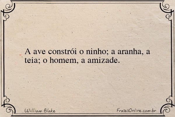 Frase de William Blake