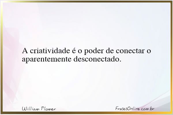 Frase de William Plomer