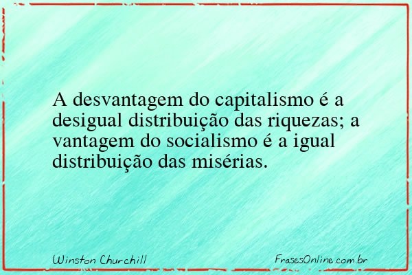 Frase de Winston Churchill