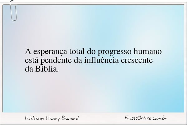 Frase de William Henry Seward