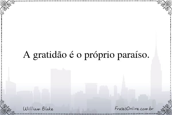 Frase de William Blake